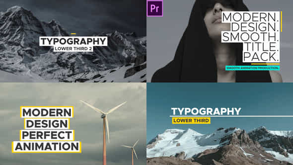 Typography 2 Premiere - VideoHive 39945618