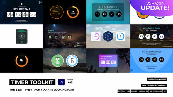 Countdown Timer Toolkit - VideoHive 29135610