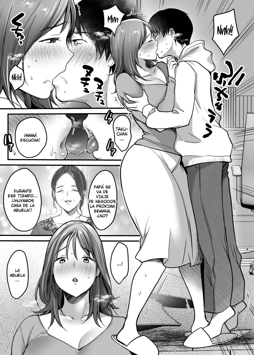 [Super Ichigo-chan (Misaoka)] MAMA ~Mama o Mamoru Tame ni Boku ga Shita Koto~ 02 [Spanish]