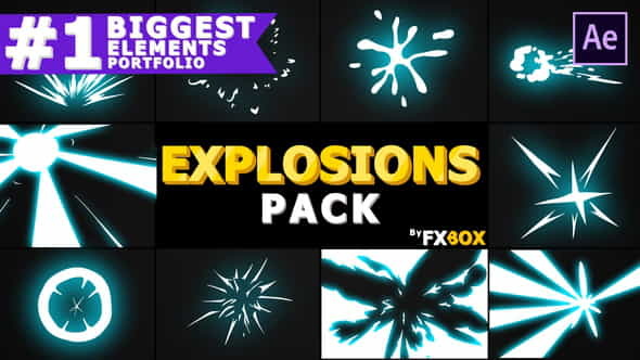 Explosion Elements Pack | After - VideoHive 23700767