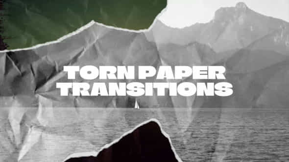 Torn Paper Transitions - VideoHive 53849411