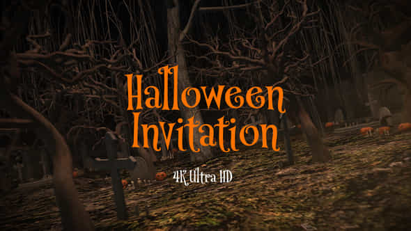 Halloween Party Invitation - VideoHive 39896962