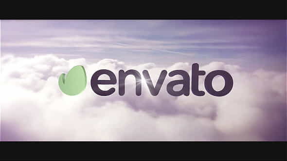 Fly Through Clouds Cinema Logo - VideoHive 10158852