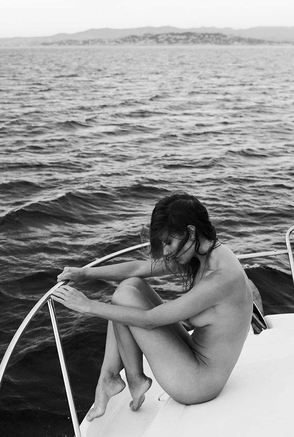 Морская прогулка с голой фотомоделью Милунель / фото 07