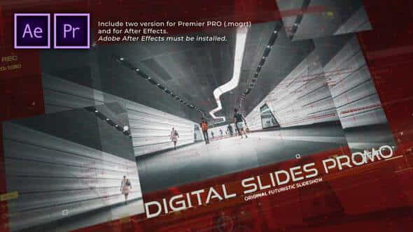 Digital Slides Promo - VideoHive 31659950