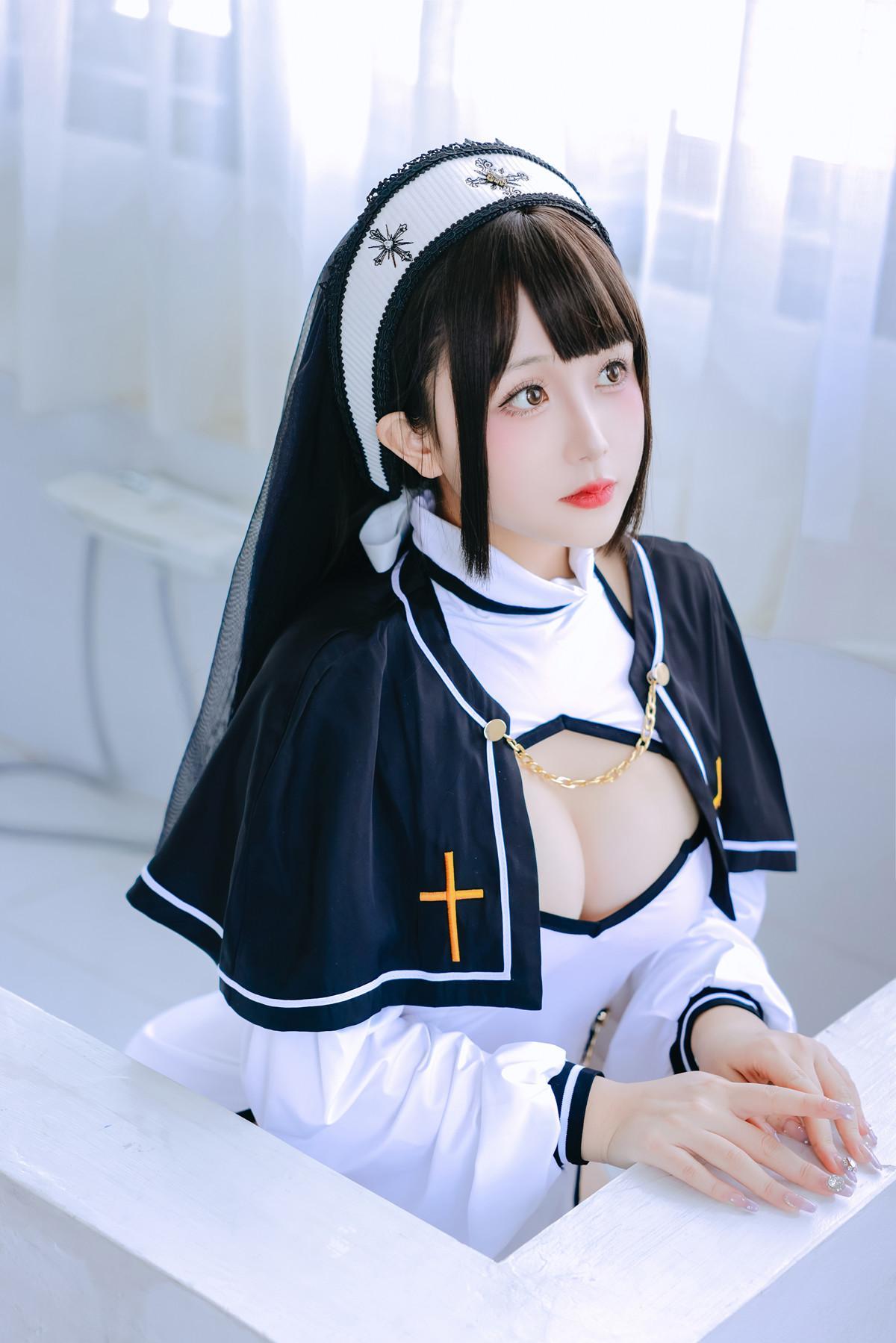 Cosplay Rinaijiao日奈娇 修女 Set.01(10)