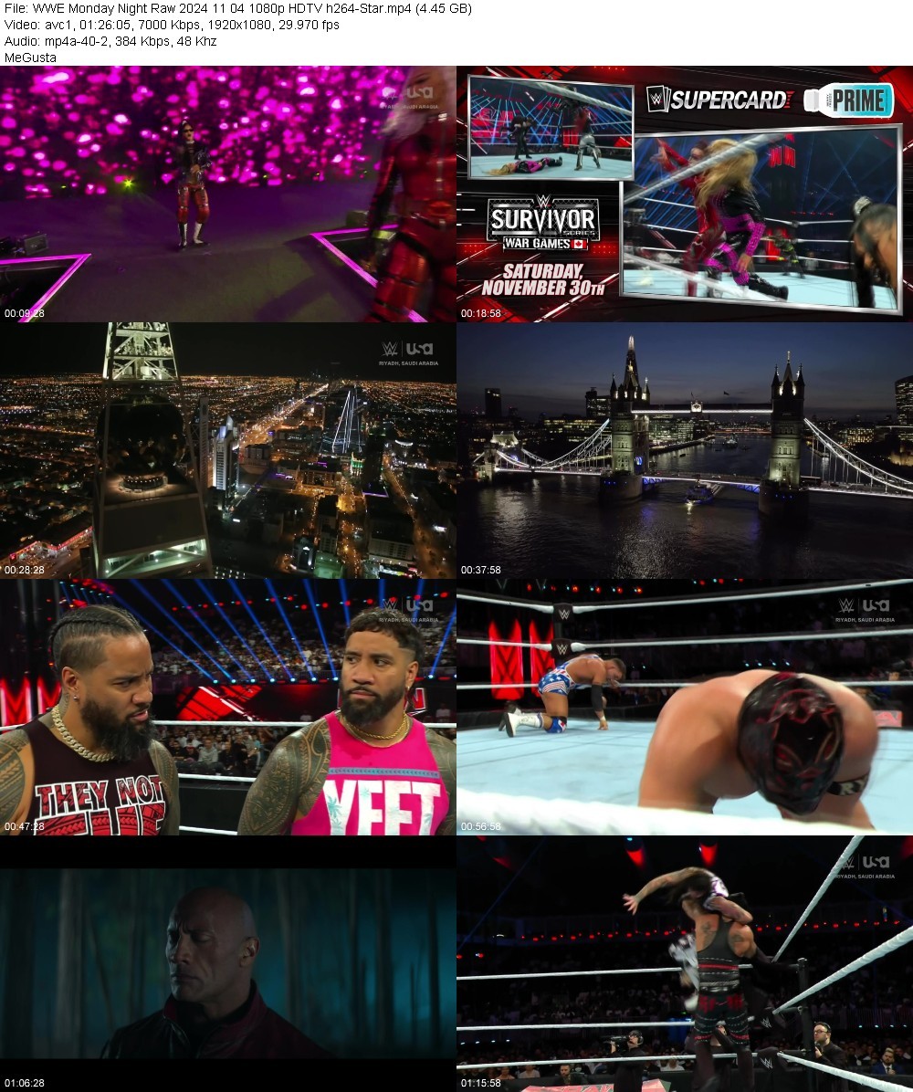 WWE Monday Night Raw 2024 11 04 1080p HDTV h264-Star