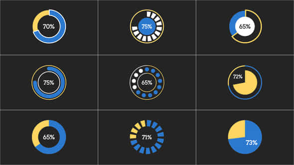 Simple Pie Infographic - VideoHive 45919878