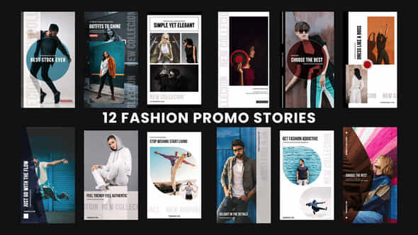 Fashion Promo Stories - VideoHive 38699211