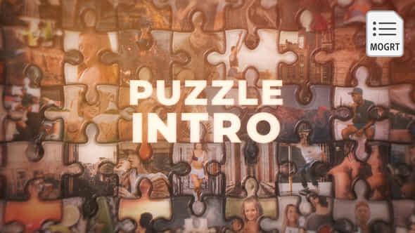 Cinematic Puzzle Intro - VideoHive 37871716