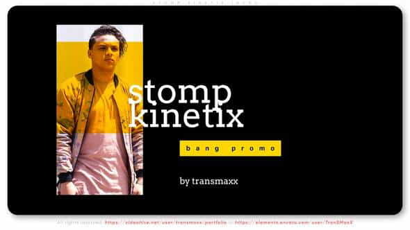 Stomp Kinetix Intro - VideoHive 31933101