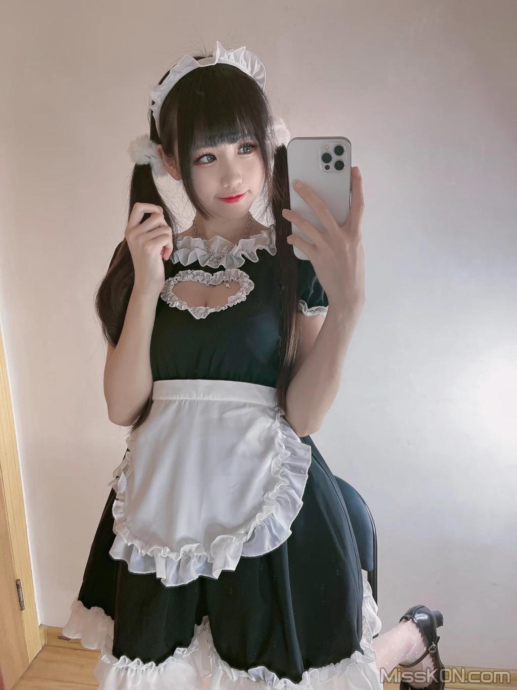 Coser@miko酱ww: mikoの白丝01 (241 photos)(157)