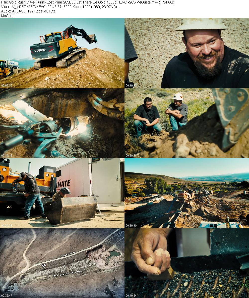 Gold Rush Dave Turins Lost Mine S03E06 Let There Be Gold 1080p HEVC x265
