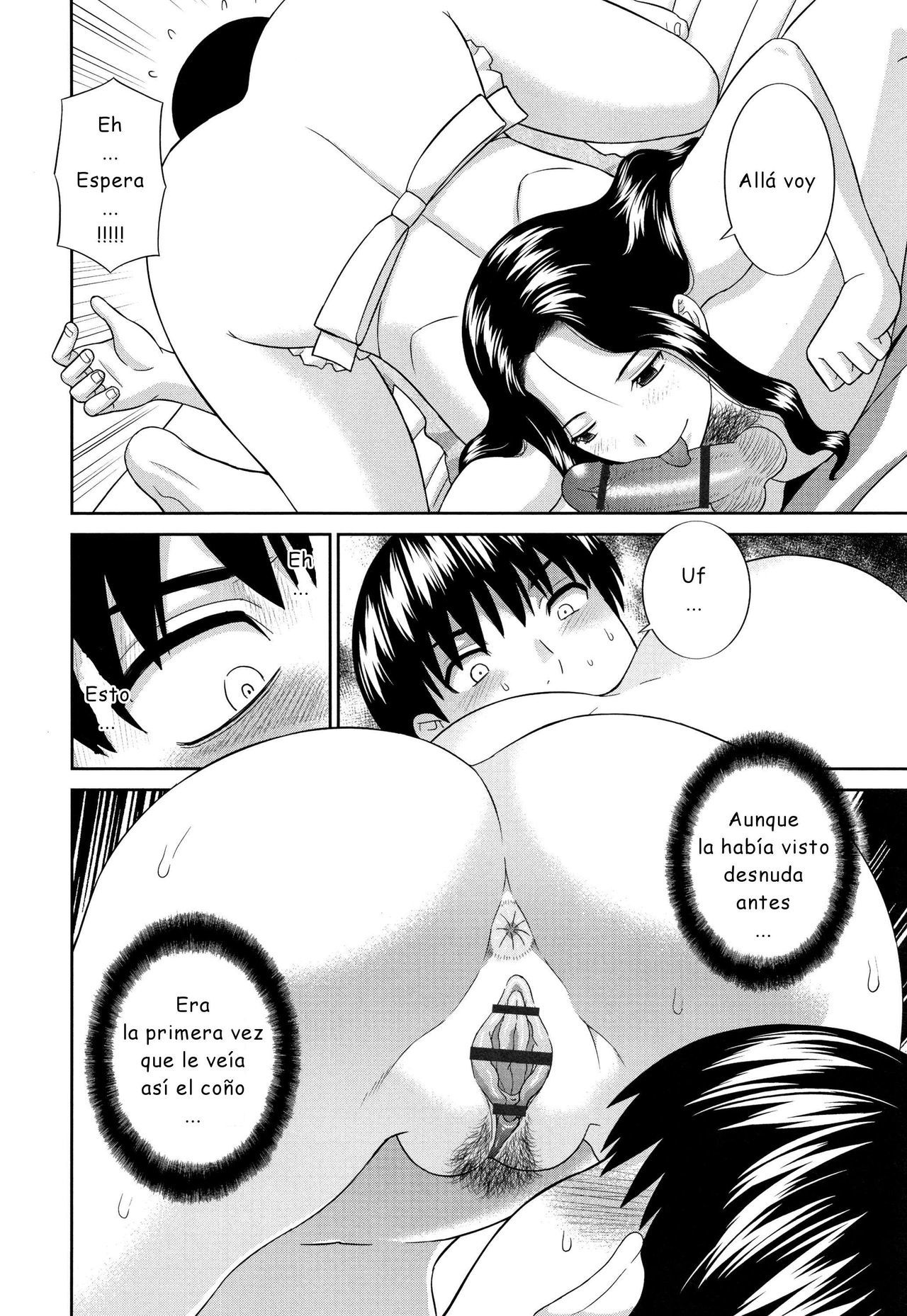 [Kawamori Misaki] Gibo de Kyonyuu (Tennen Torokeru Hatsujozuma) [Spanish] [joselillo]