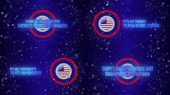 USA July 4th - VideoHive 38314625