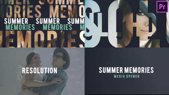 Summer Memories Media - VideoHive 40387171