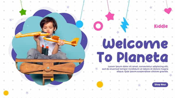 Happy Kids Promo (MOGRT) - VideoHive 35416108