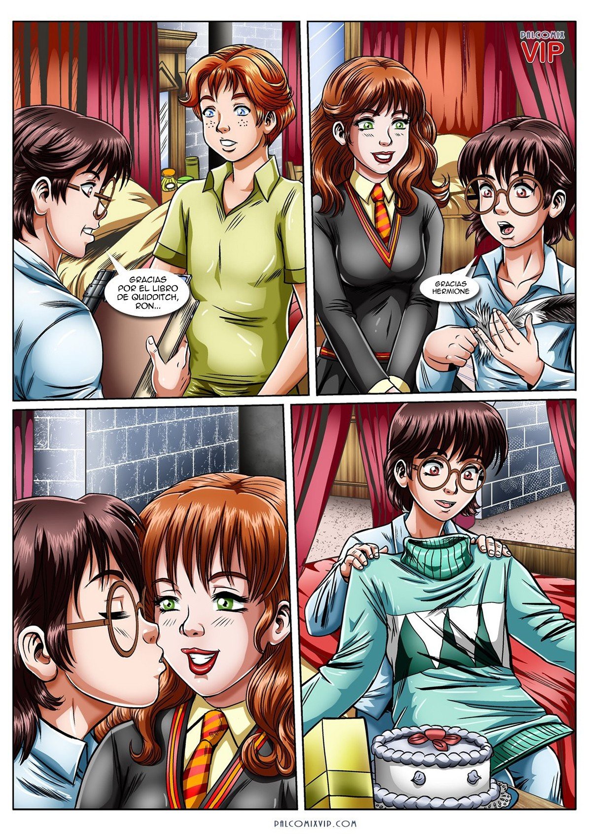 Hermione’s Punishment – Palcomix - 3