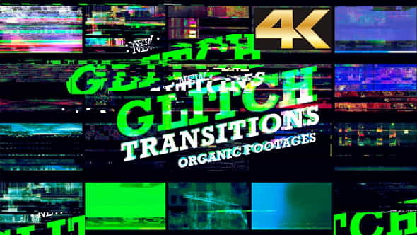 Glitch Transition 4K - VideoHive 20756178