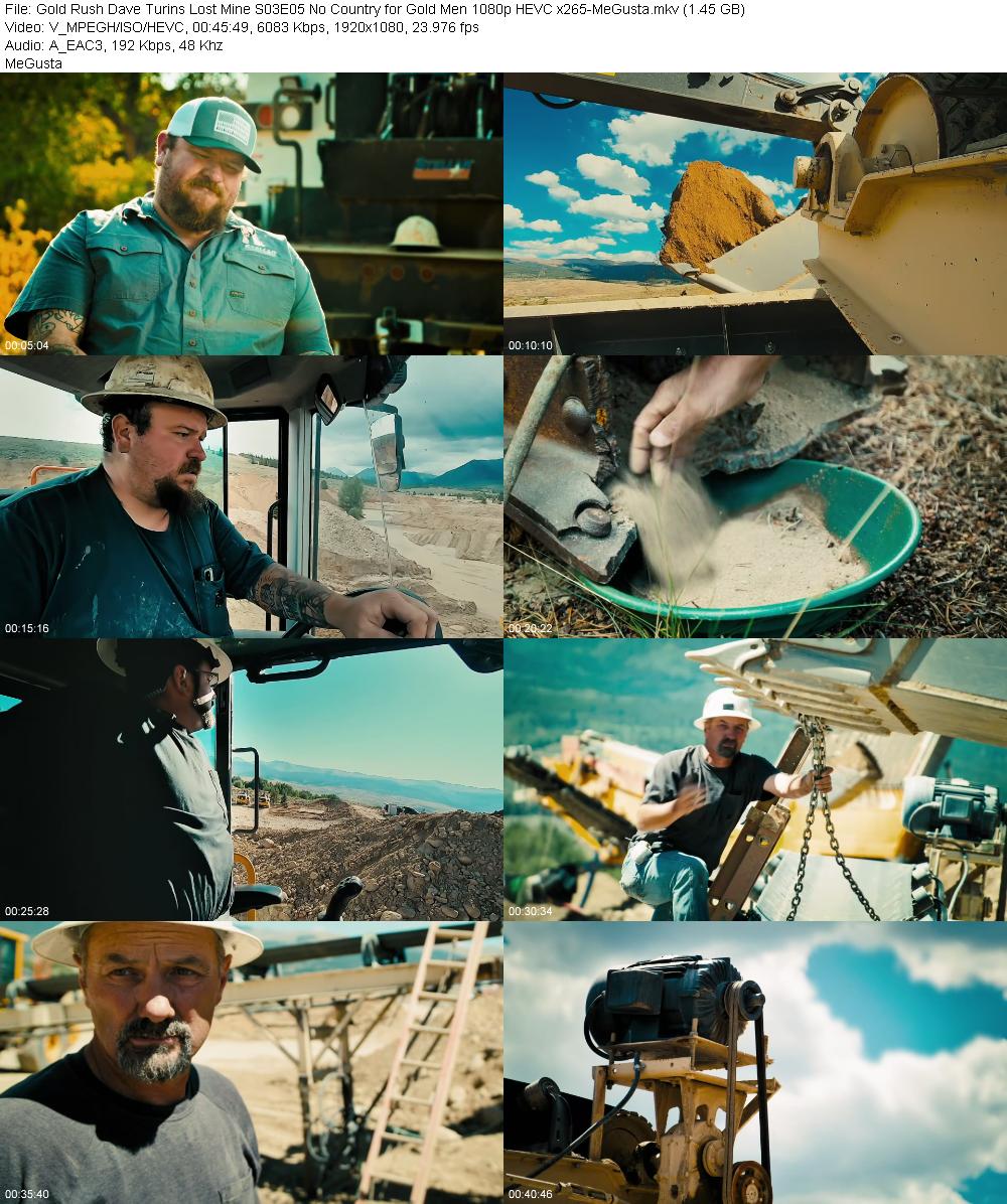 Gold Rush Dave Turins Lost Mine S03E05 No Country for Gold Men 1080p HEVC x265