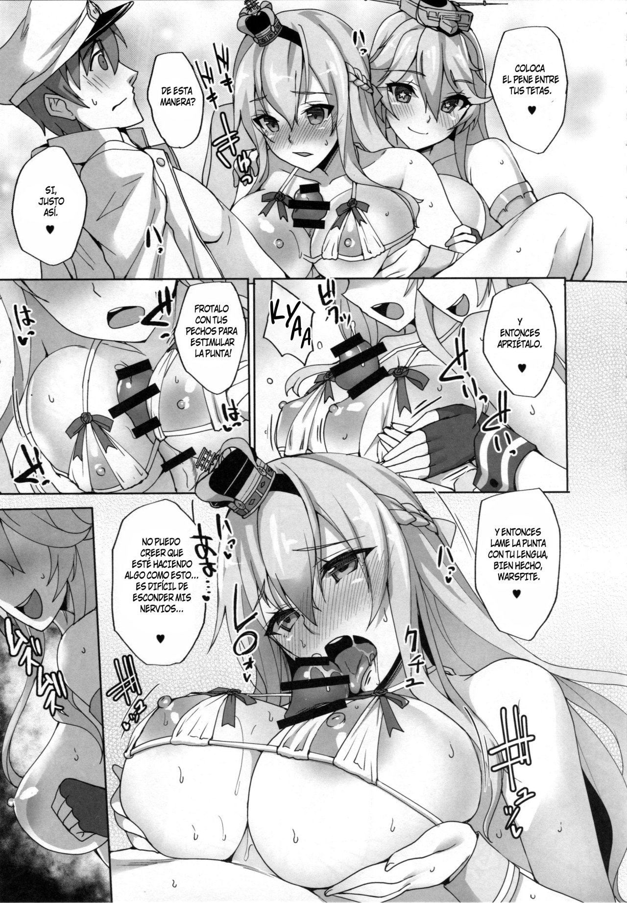 Warspite to Hajimete no Senkan Harem Yasen Seikatsu - 5