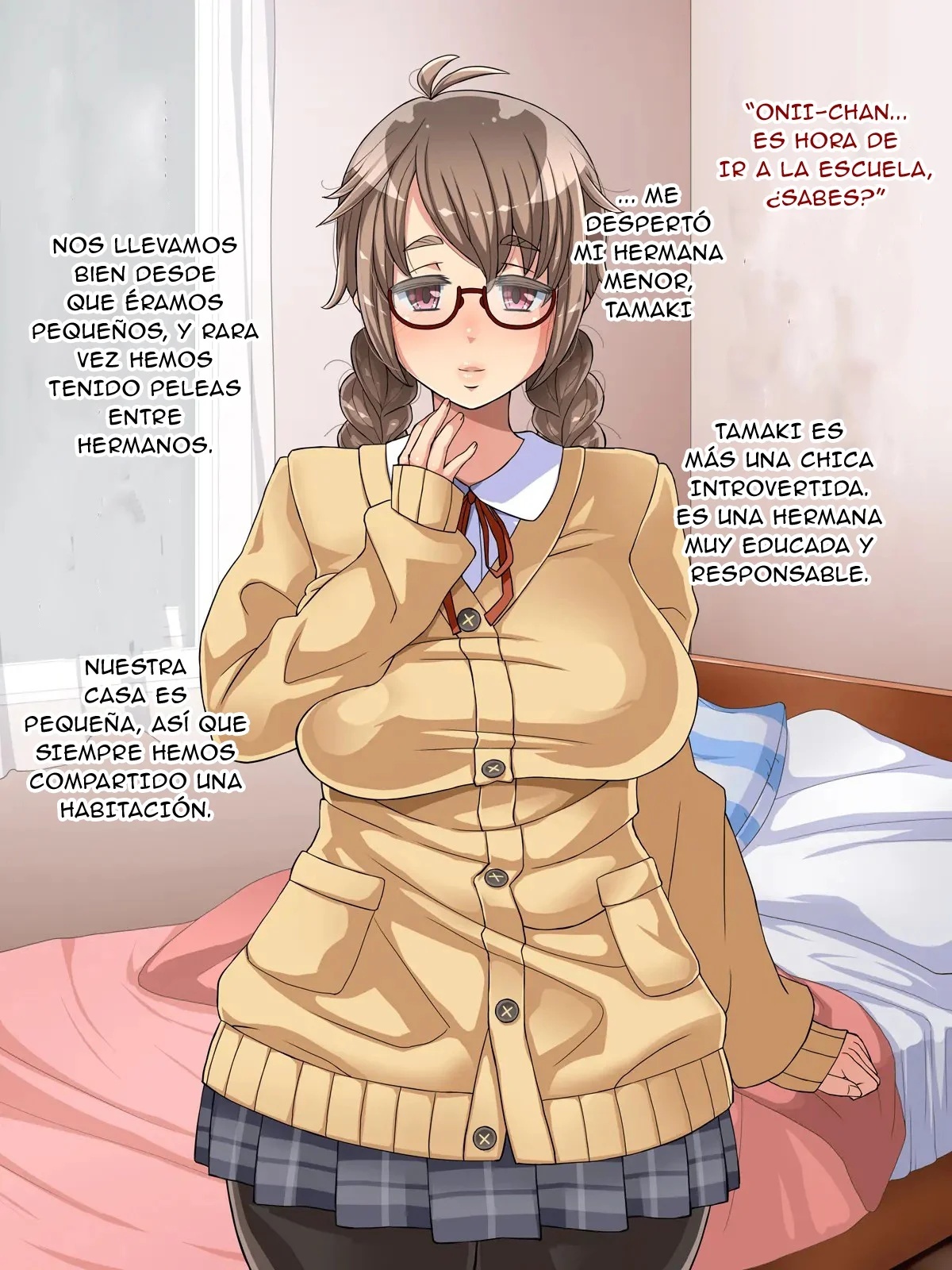 MI HERMANA OBEDIENTE TRANQUILA Y GORDITA ESTA ENAMORADA Y CACHONDA - 0