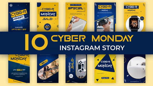 Cyber Monday Instagram Story - VideoHive 34853487