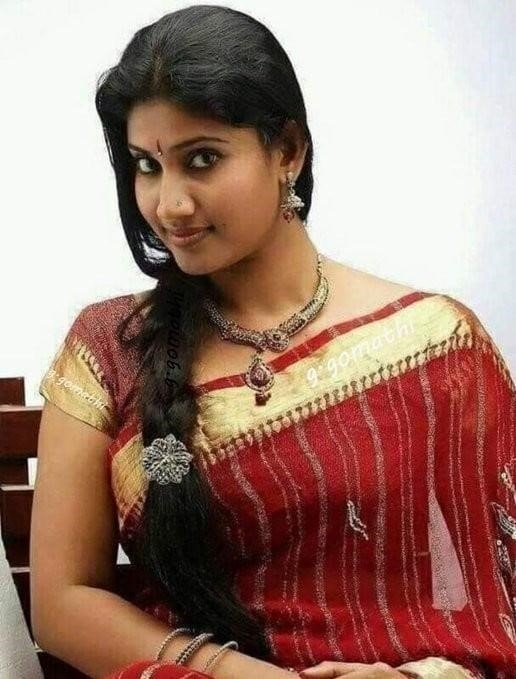 Tamilnadu saree aunty-7307