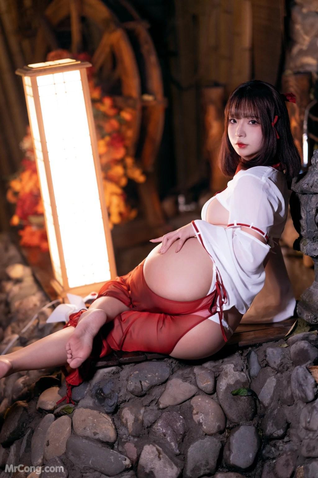 Coser@yuuhui玉汇 No.33: 祝巫神女 (120 photos)(19)