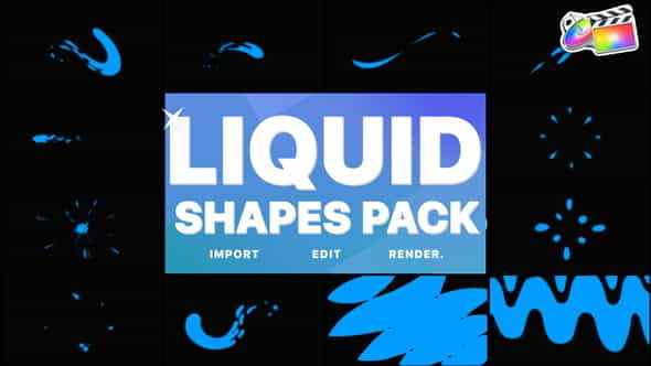 Liquid Shapes Pack | FCPX - VideoHive 36047747