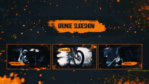 Grunge Slideshow - VideoHive 18296229