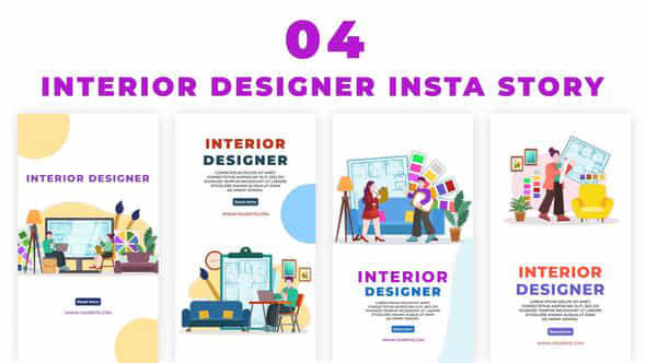 Creative Interior Designer - VideoHive 39027233