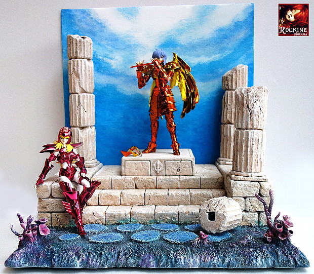 saint seiya chevaliers du zodiaque roukine diorama One Piece