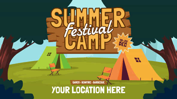 Camp Promo - VideoHive 51893750