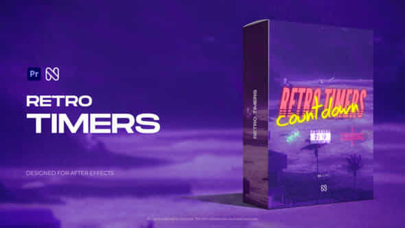 Retro Timers For Premiere Pro - VideoHive 51122238