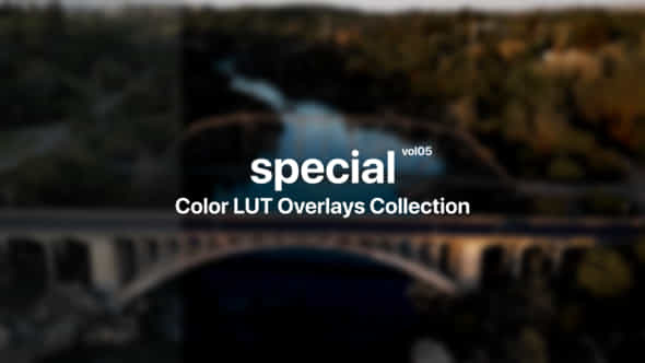 Special Color Presets - VideoHive 47927454