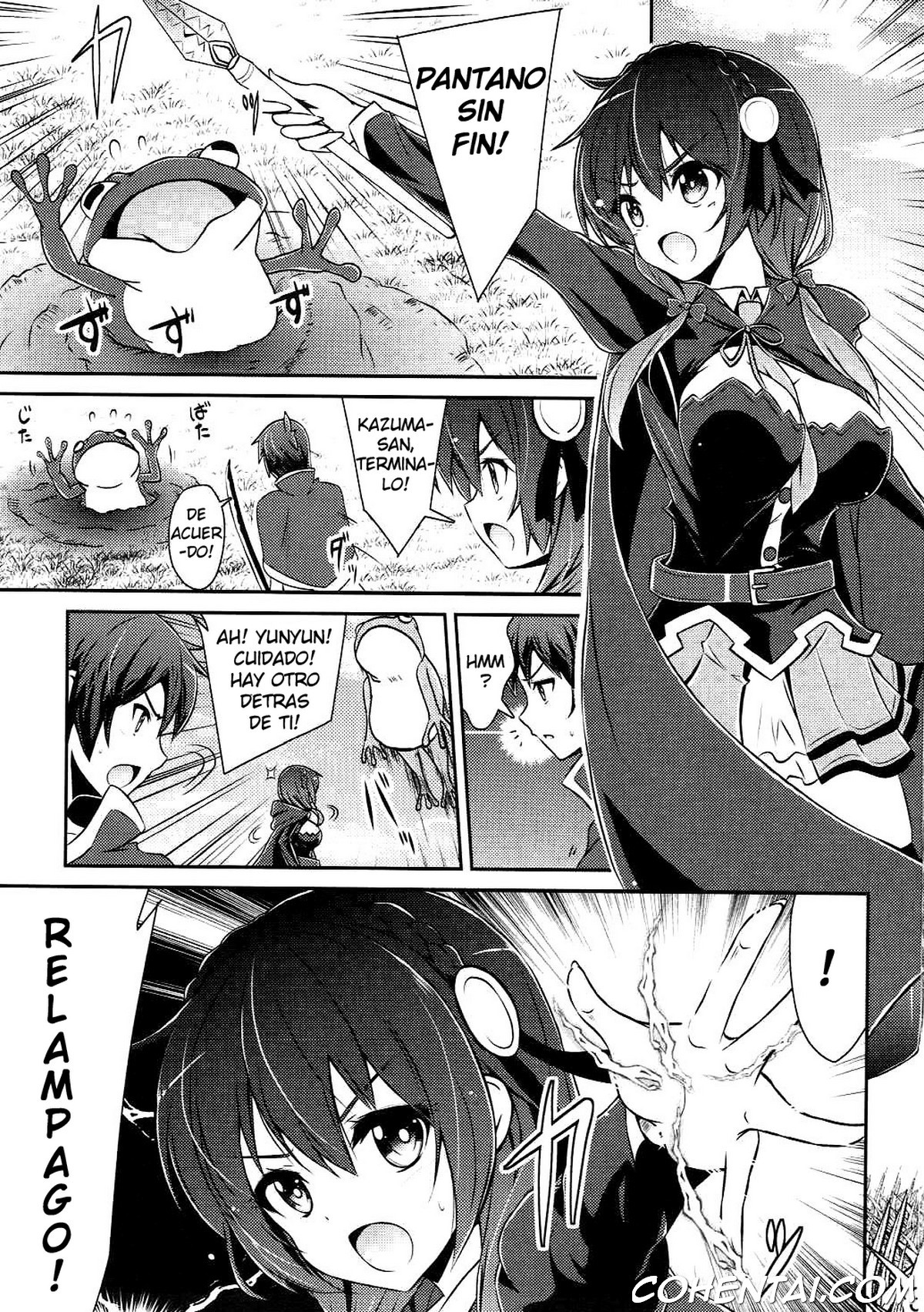 Yunyun shiyou! (Kono Subarashii Sekai ni Syukufuku o!) xxx comics manga porno doujin hentai español sexo 