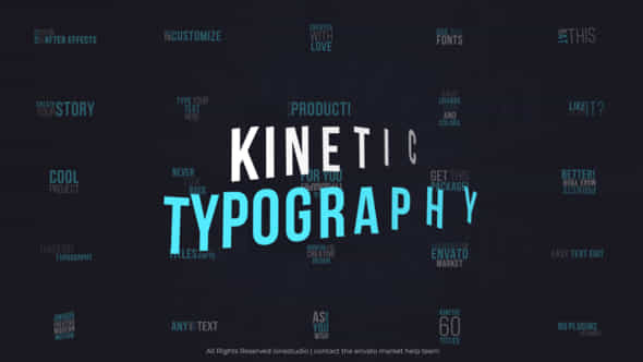 Kinetic Titles - VideoHive 30950788