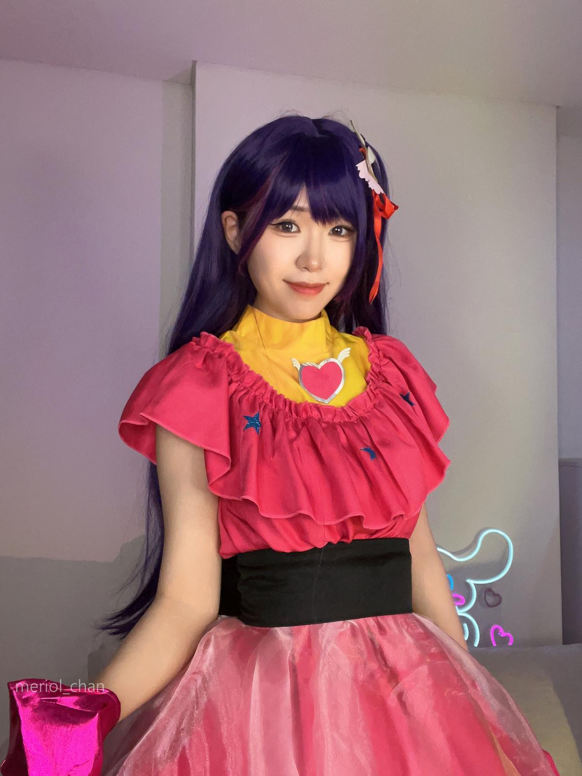 Cosplay MeriolChan 星野アイ Ai Hoshino(15)