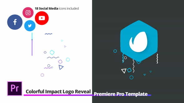 Colorful Impact Logo Reveal | - VideoHive 27278510