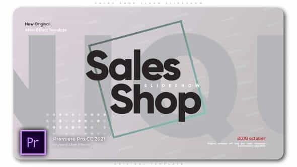 Sales Shop Clean Slideshow - VideoHive 33028682