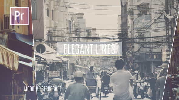 Elegant Lines Slideshow - VideoHive 24743481