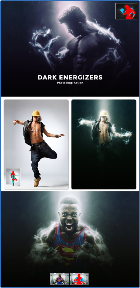 CreativeMarket - Dark Energizers PS Action 7069055