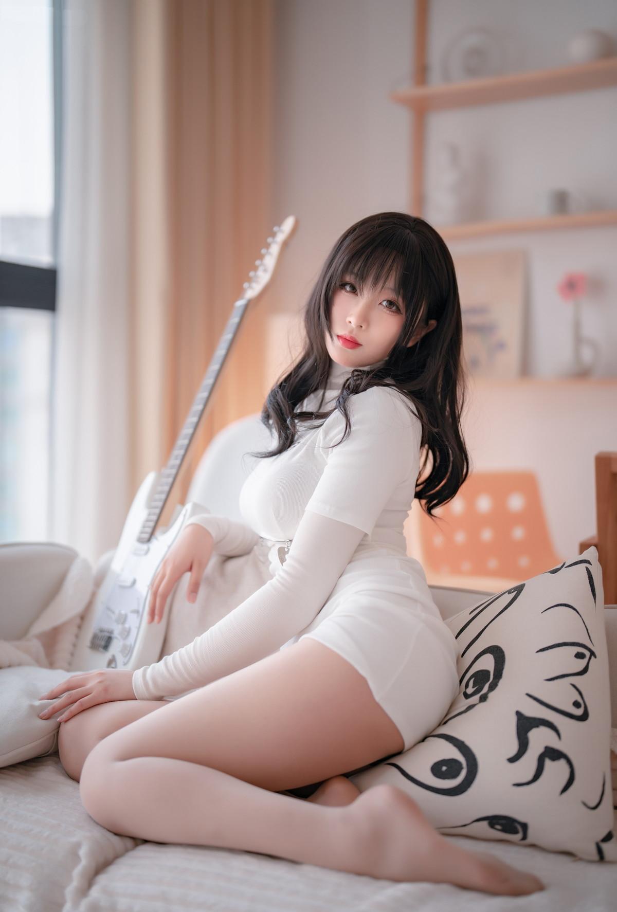 Cosplay 轩萧学姐 吉他妹妹肉丝(23)