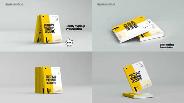 Book Mockup - VideoHive 59161492