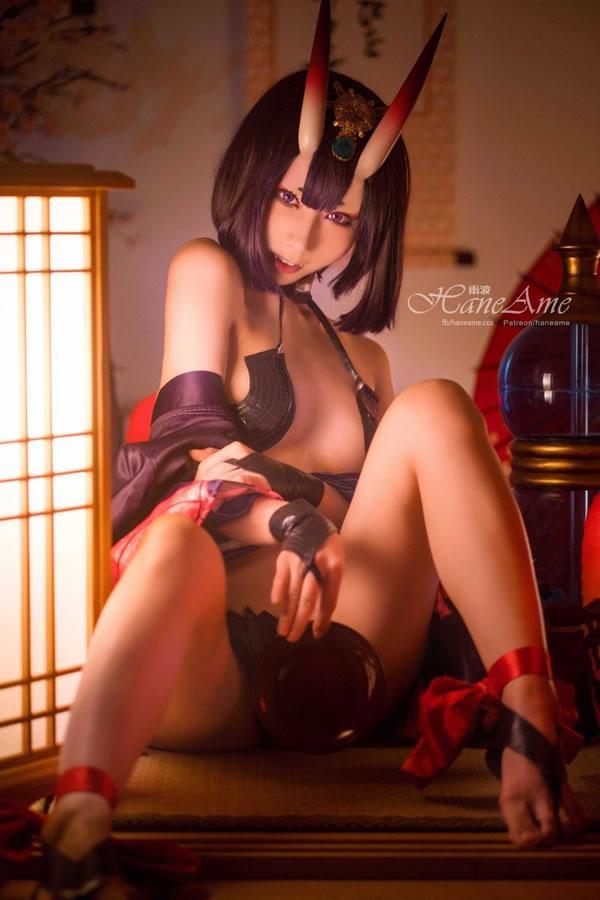 HaneAme雨波coser-酒吞童子(9)