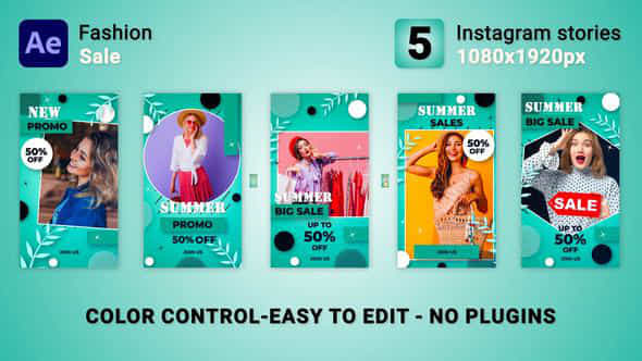 Fashion Sale Instagram Stories - VideoHive 47381280