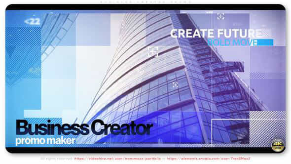 Business Creator Promo - VideoHive 58088549