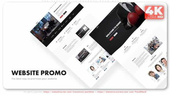 Minimal Website Promo | Z24 - VideoHive 33224631