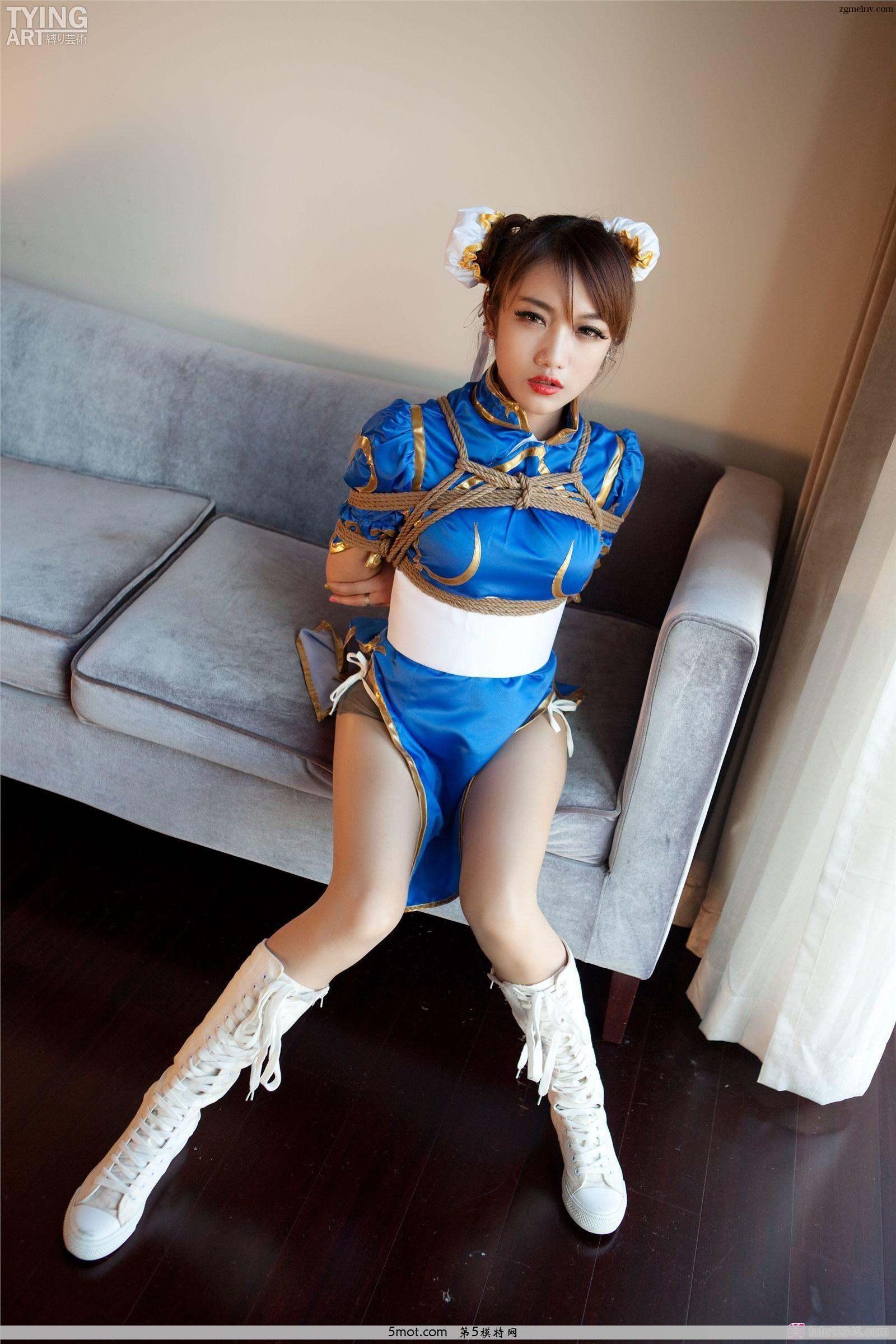 [TyingArt 縛リ芸術] No.00344 Chun Li(9)